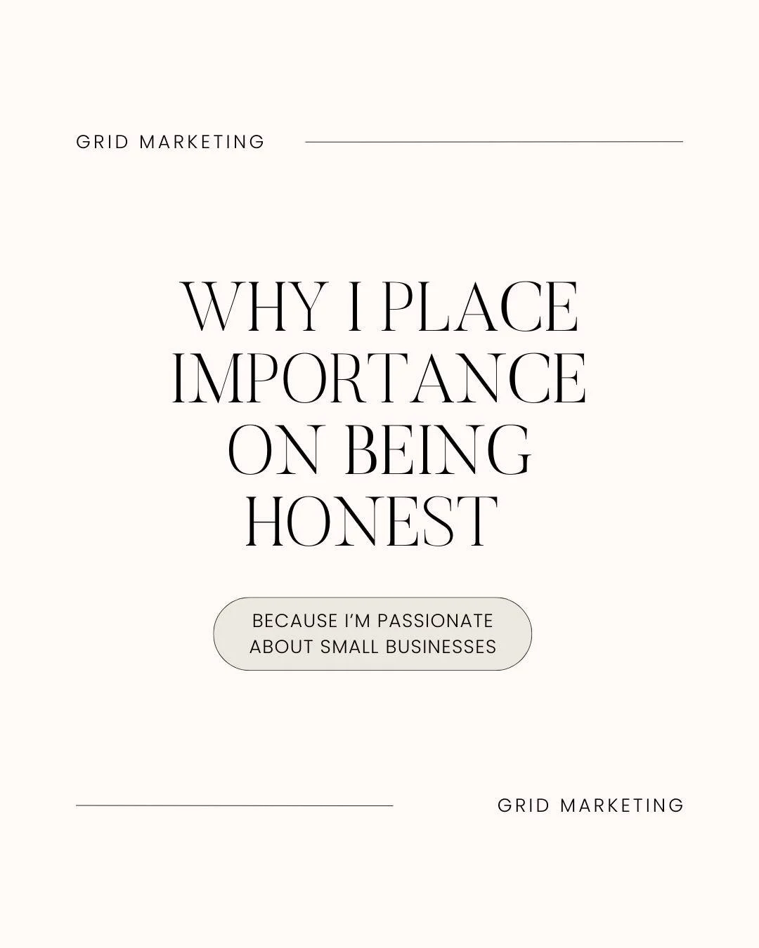 In the quest for new business, just like any service provider I'm constantly chatting with potential clients about how I may be able to help with their marketing, website design and some SEO support.

I recently chatted with Erin and realised that sh