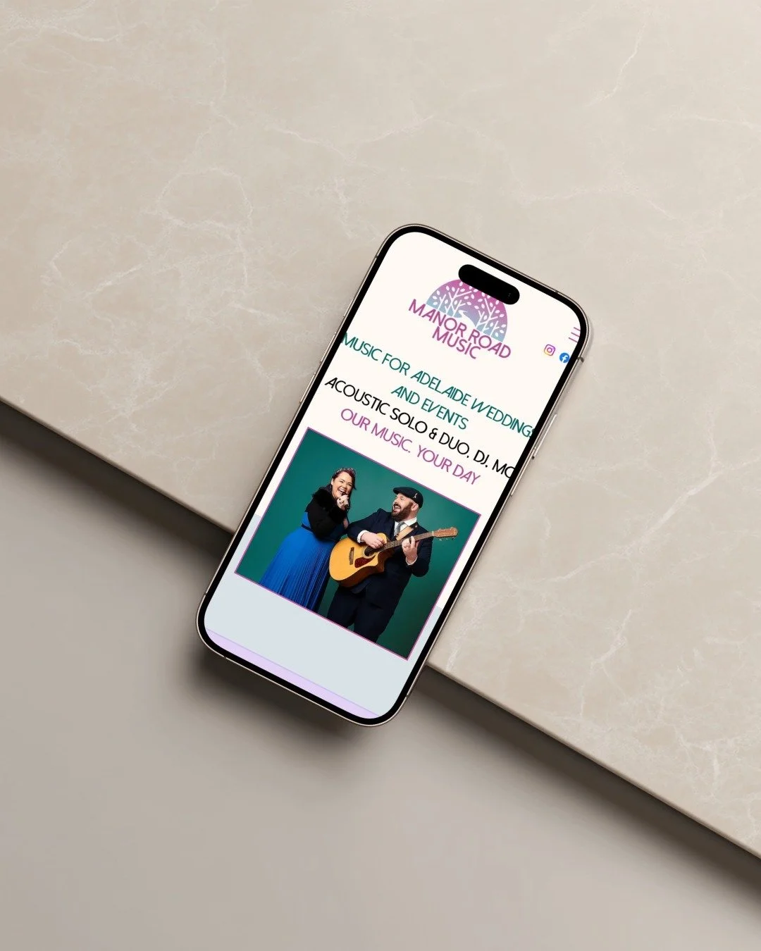 I've just hit publish on some WIX Studio updates for Katie and Chris from @manorroadmusic who were such an absolute JOY to work with!!

Having created their website but struggling to make it look the way they wanted, I dived in to make things more co
