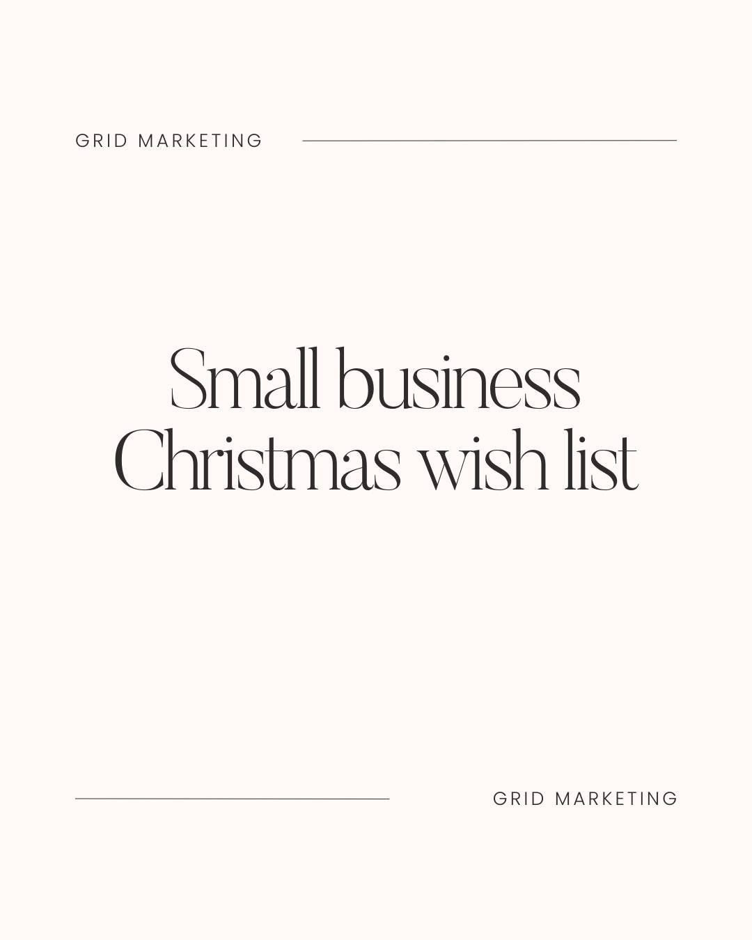 How's it the end of November and A: it's freezing here in Adelaide and B: Christmas is literally only a few weeks away!

Don't know about you but I'm KEEN for some downtime.

By the way, I saved the best to last. The 'and with that, the 2025 season c