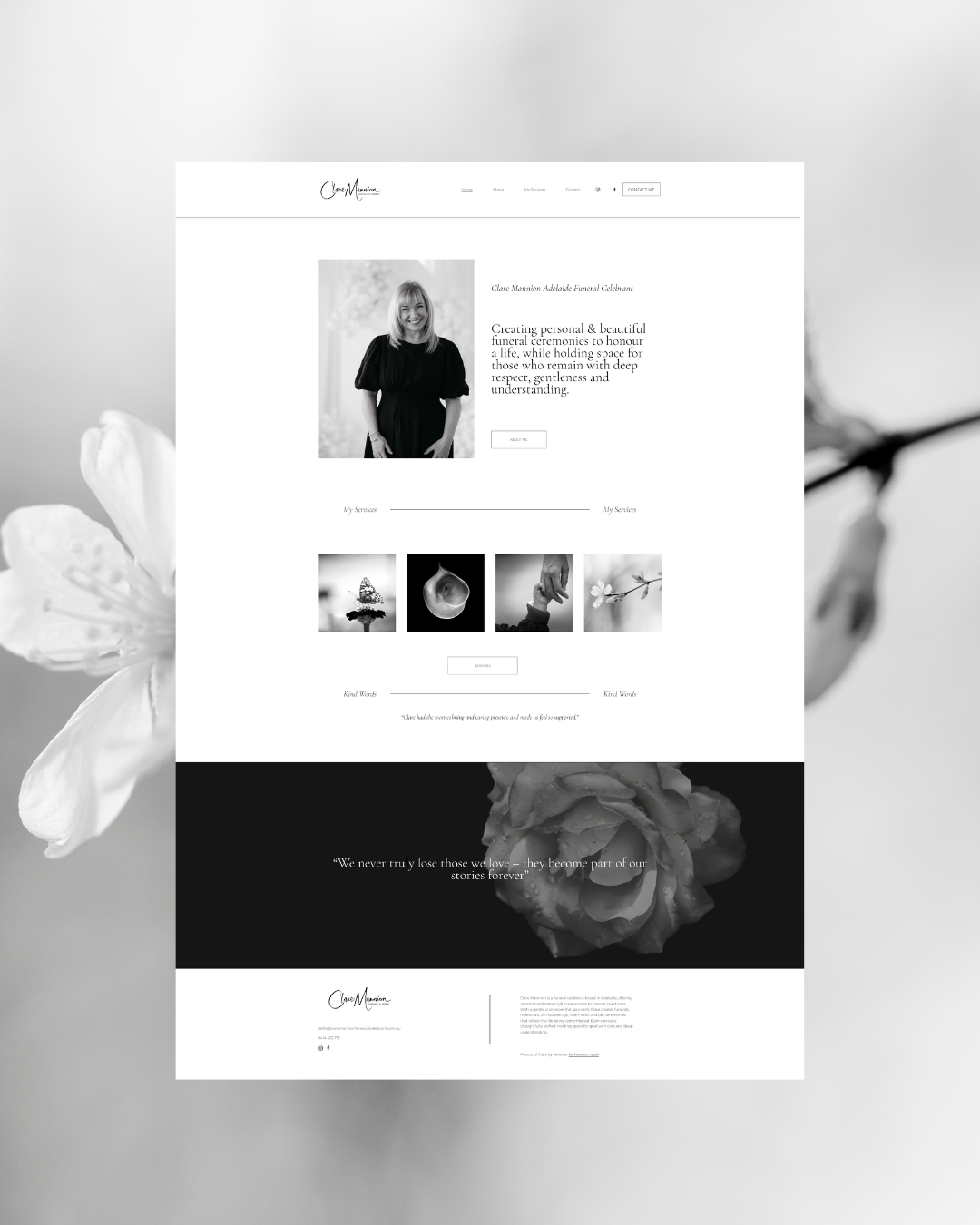 a snapshot of a website