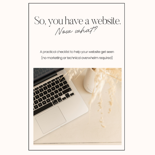 Your Website Is Live. Why Is Nothing Happening?