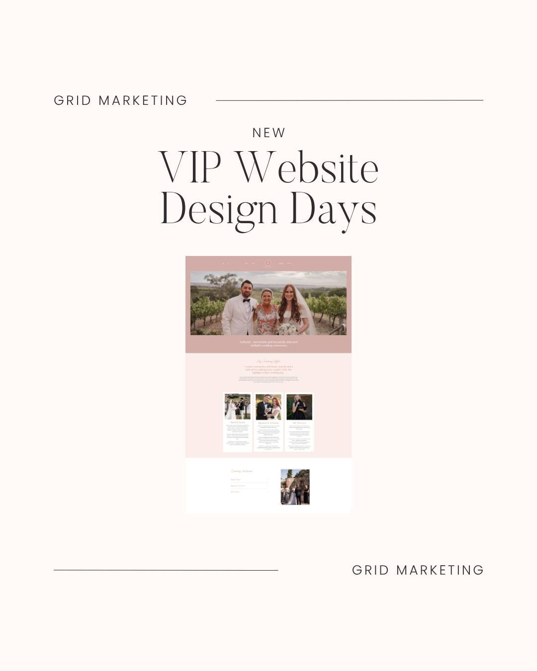 ⭐NEW!⭐

A lot of enquiries I receive start with:

"My website is okay, but..."

it needs a new page.
the content is out of date.
the mobile version could be better.
I've been meaning to make changes for months.

So.......I've recently added