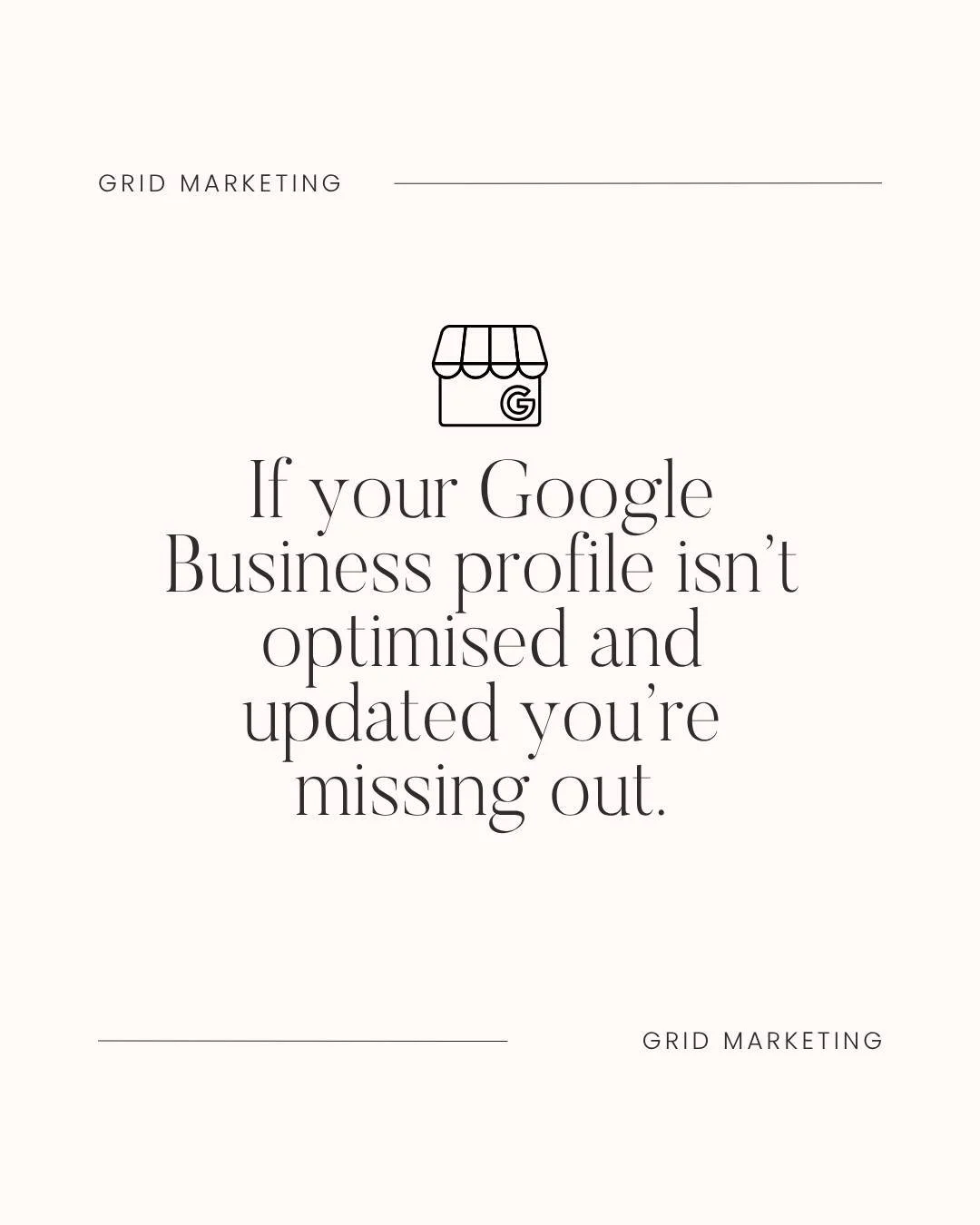 Sorry not sorry but I'm fully in my SEO era so I'll be posting more and more about this. 🤓

The more I learn about SEO, the more I realise how many small opportunities businesses are missing.

One of the biggest is your Google Business Profile.

If 