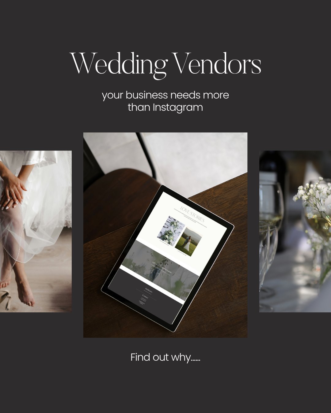 If you work in the wedding industry, there&rsquo;s a pretty good chance Instagram plays a big part in your marketing, and so it should.

Your work is visual and couples are looking for inspiration so it&rsquo;s a great place to show people what you d