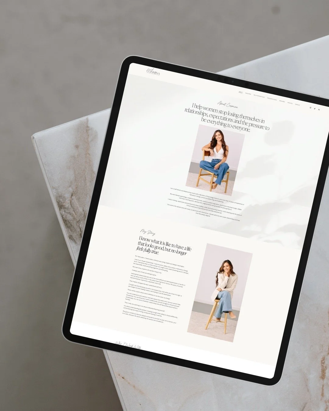 With platforms like Wix and Squarespace making it easier than ever to build your own, I completely understand why so many small business owners give it a crack.

Especially when you're starting out and every single dollar counts.

But there's somethi