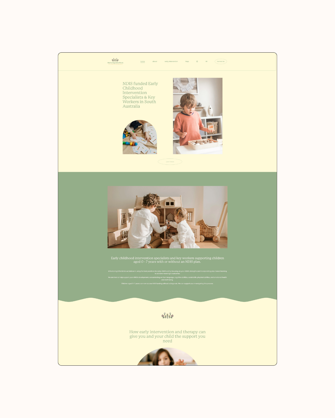 early intervention website