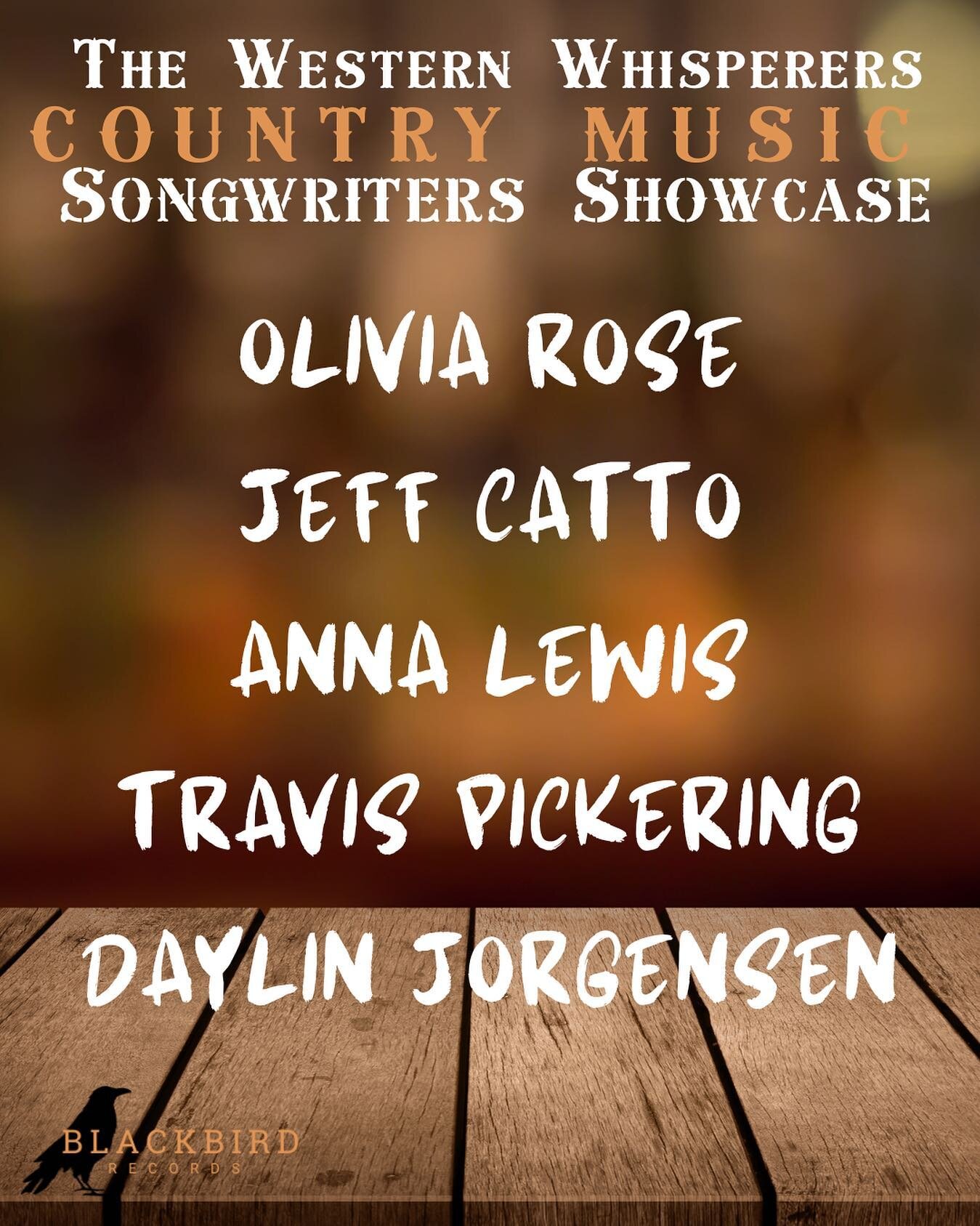 Saturday night!  Our first showcase featuring @oliviarose_music @mrjeffcatto @imannalewis @travispickeringmusic @daylinjorgensen is from 8-10pm at The Rec Room in Calgary!  Get your tickets and come on out and support your local country talent!  #cou