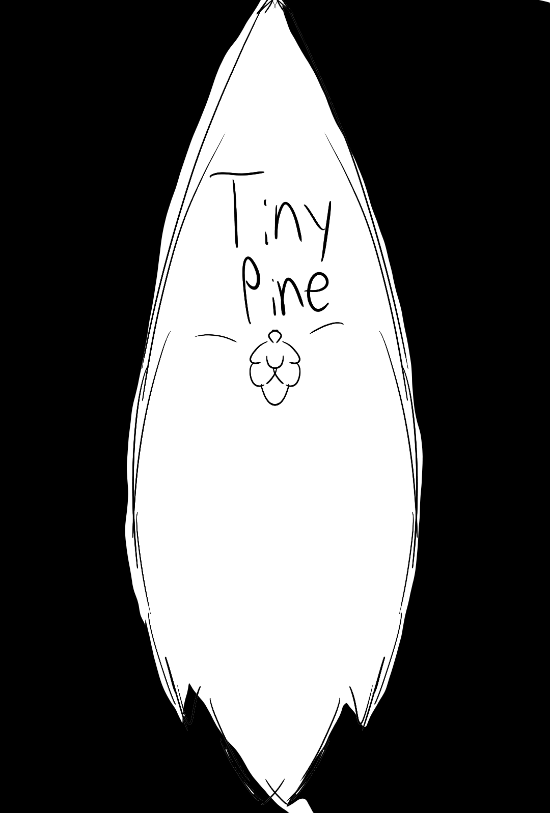 2nd Poster Rough Sketch Design for the Tiny Pine - August 2025