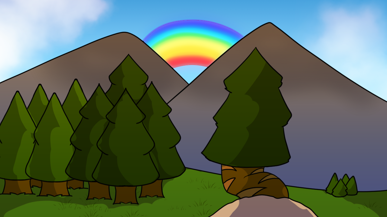 Colored Mood Board for the Tiny Pine - June 2025