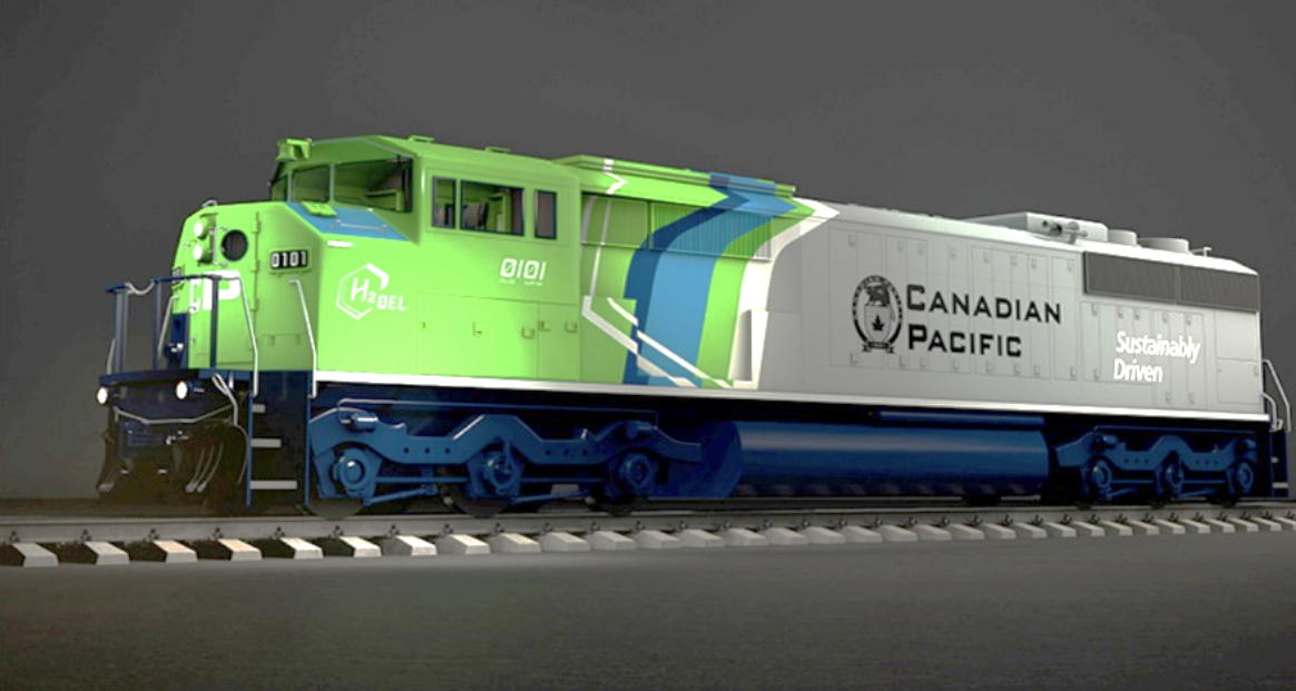 CPKC’s Hydrogen-powered Locomotive
