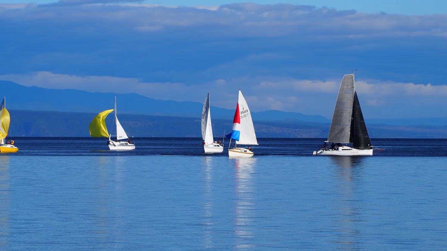 Trailer Yacht/Keeler Sailing — Lake Taupo Yacht Club