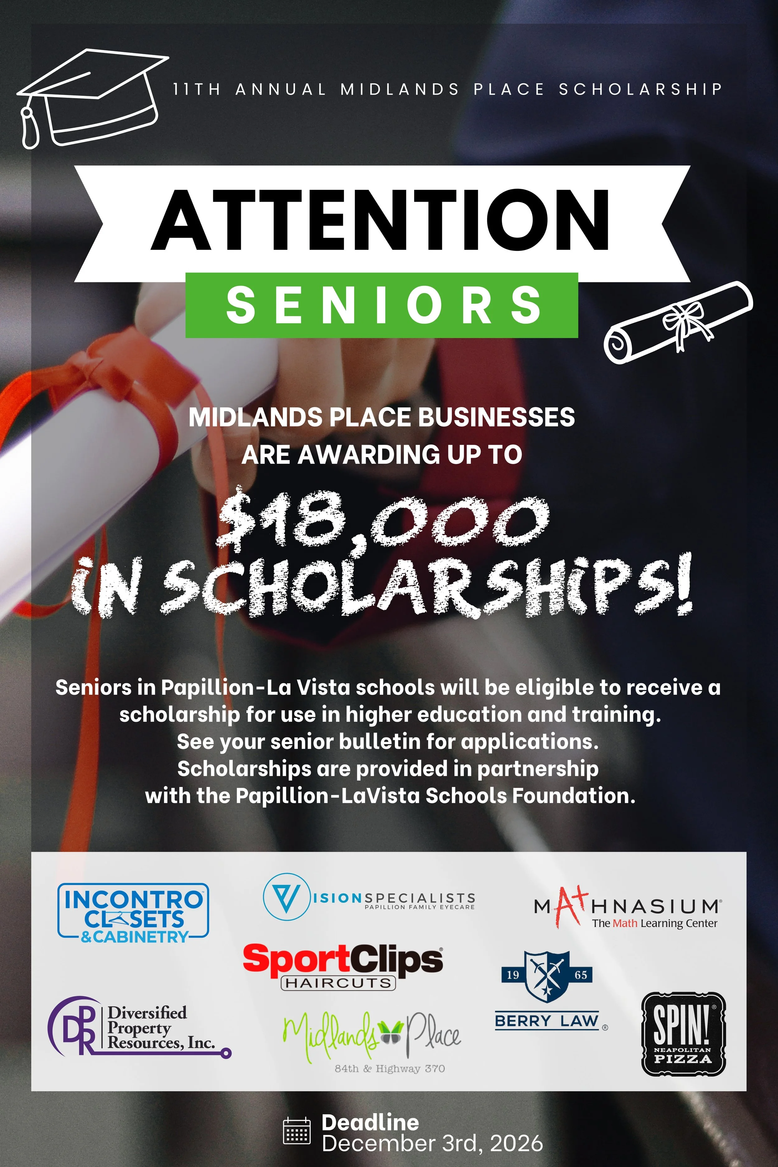 Midlands Place Scholarship