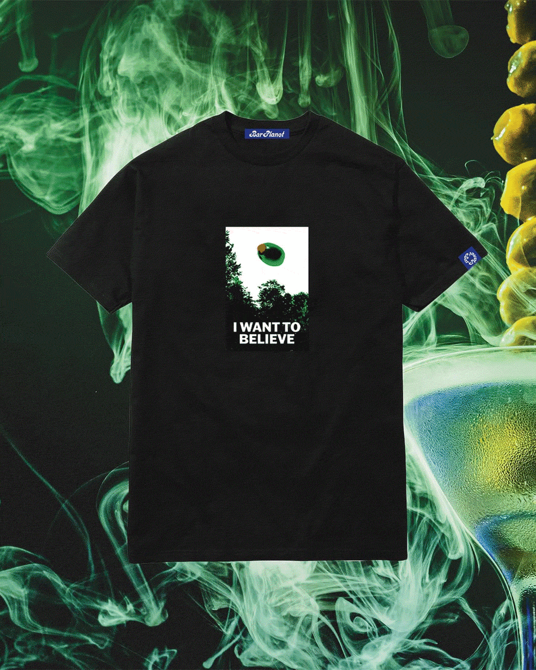 Bar Planet “I Want To Believe” Merch Launch