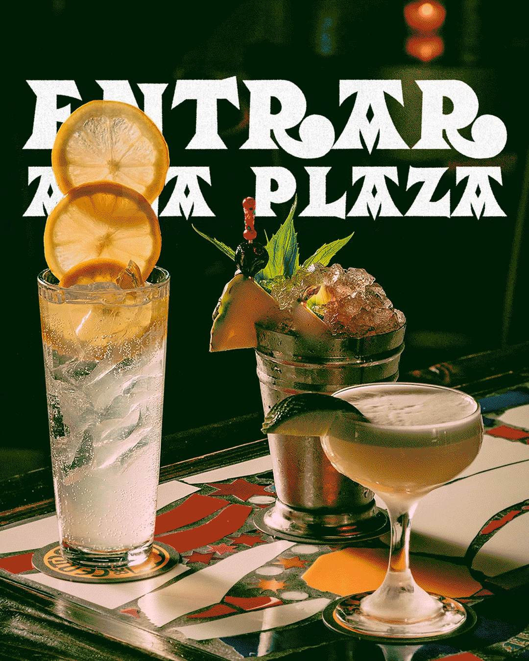 Centro 86 “Entrar a la Plaza” Menu Launch