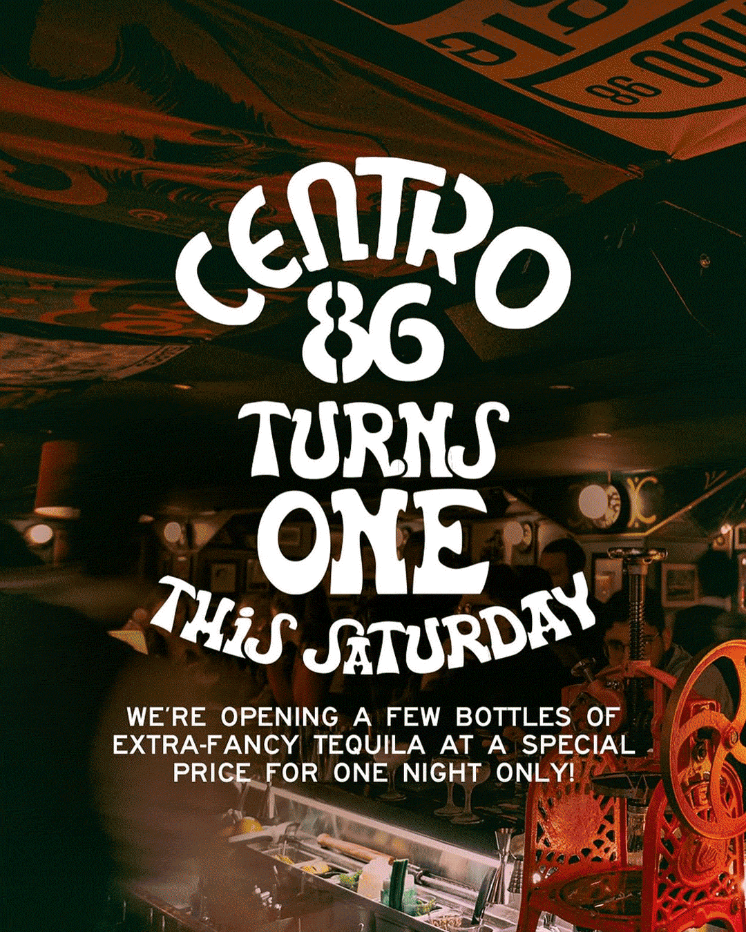 Centro 86’s 1st Birthday!