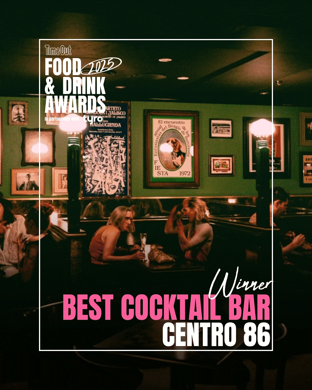 Centro 86 wins Sydney’s “Best Cocktail Bar”