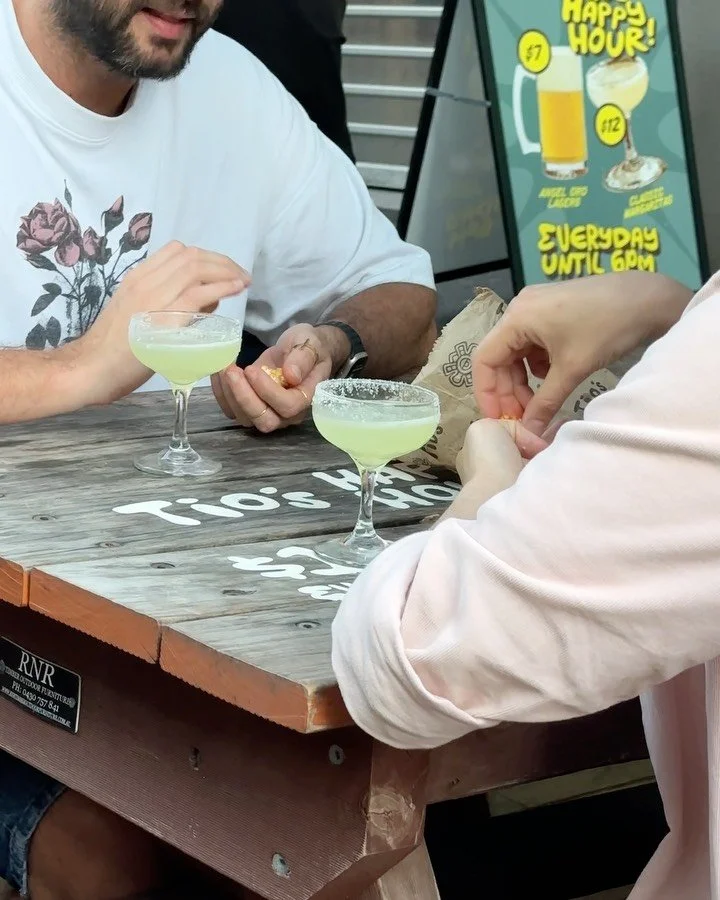 Tio&rsquo;s will be open tomorrow! Head down to Tio&rsquo;s this Long Weekend and enjoy the warm weather with a Marg! ☀️

Make a Booking for Sunday and we&rsquo;ll give you 50% off your first round! $12 Margs Happy Hour until 6pm.

See you this weeke