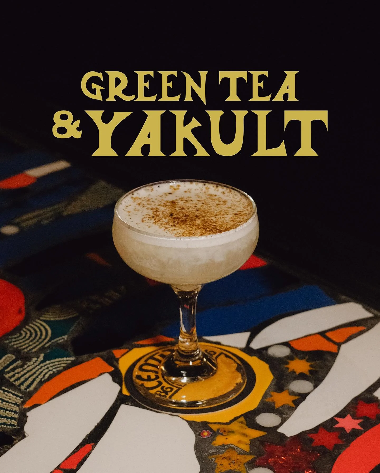 Green Tea and Yakult Margarita Especial! 💚

Yes you heard that right, your favourite childhood recess drink is the key ingredient in your new favourite margarita. Yakult and Green tea is a match made in heaven, the lactic of the yakult with the tann