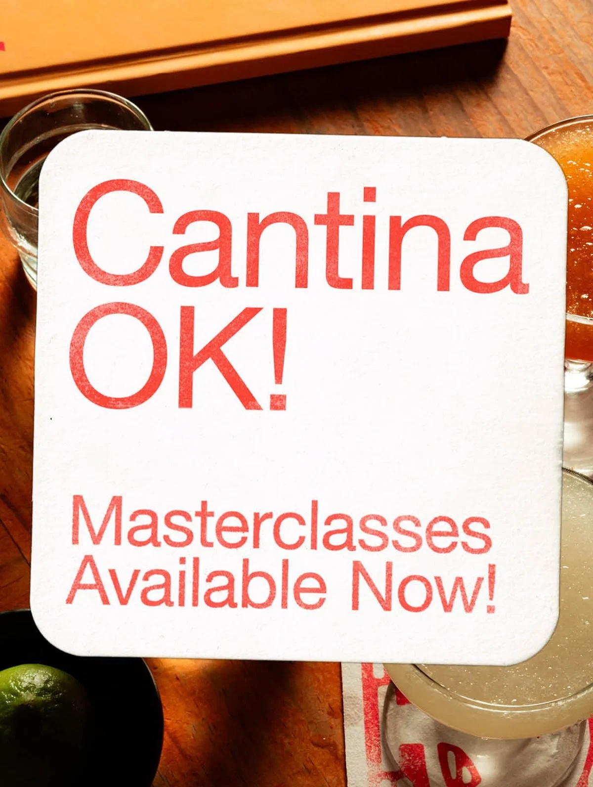MASTERCLASSES! ❤️

Now Available to Book! Explore the secret behind our world-famous Margarita OK!, or chase the stories and &lsquo;Emotional Tasting&rsquo; techniques behind our ultra-rare and delicious Mezcals.

Learn More and Book your next group 