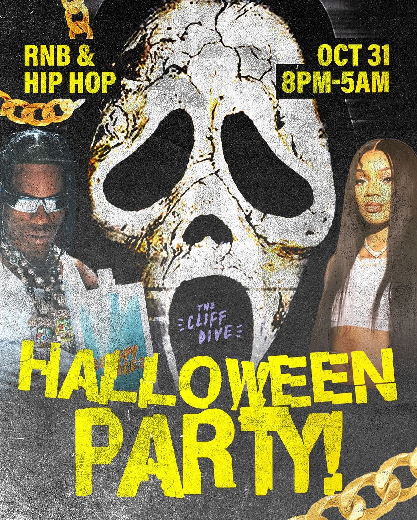 HALLOWEEN AT CLIFFY! 🎃👻 FRIDAY 31ST! 
Enter if you dare... This Halloween, Cliffy’s haunted basement will be Sydney’s Spookiest Nightclub 👀🔥😲
Shaking Dancefloors, Killer Costumes and Filthy Beats from your favourite Hip Hop & Rn