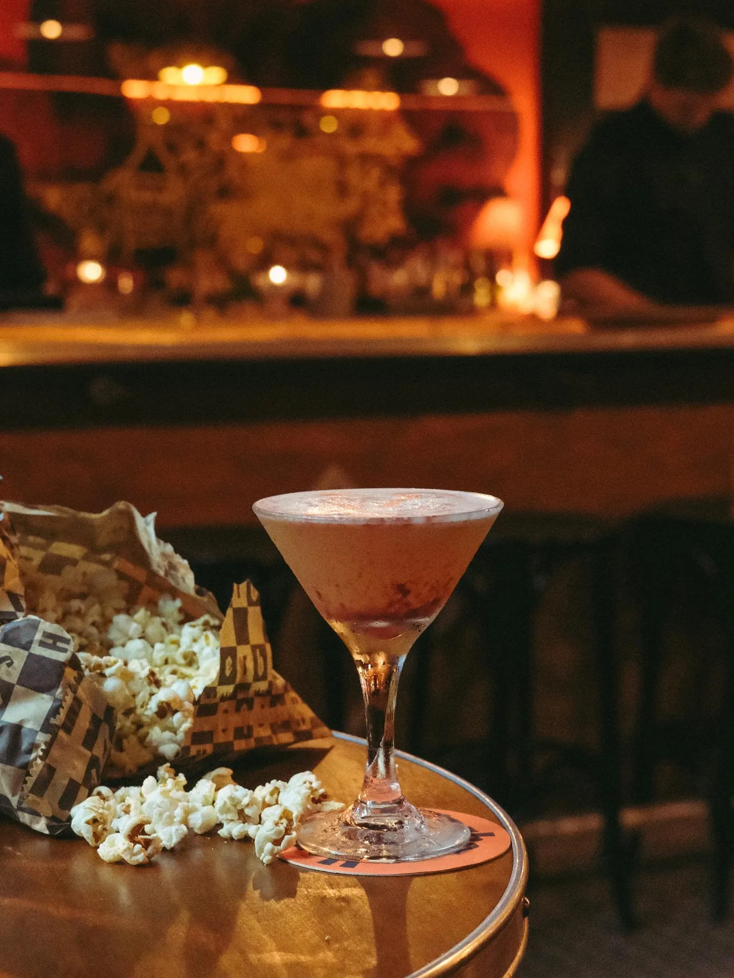 Monthly Special. The French Martini.

Vodka, Raspberry, Bitter, Pineapple, Hibiscus 

The French martini was another seminal cocktail from the late 80&rsquo;s NY scene and has become a bit of a modern classic. We do ours with a hint of purple negroni