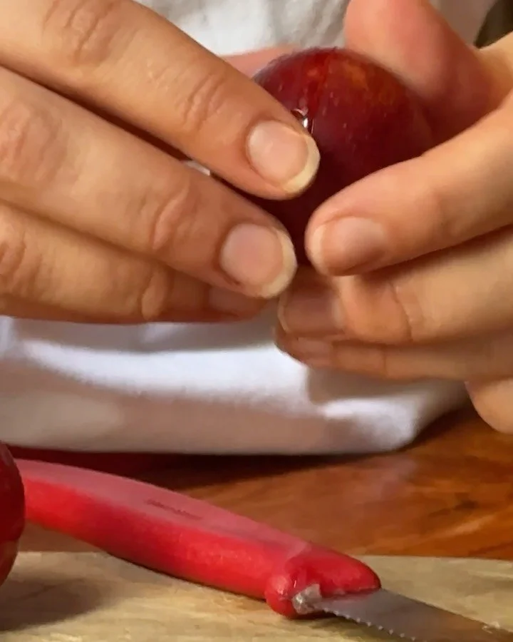 FRUIT SPECIAL. Cherry Plum.

Cut and served with lime and spice, paired with mezcal. 

#CantinaOK