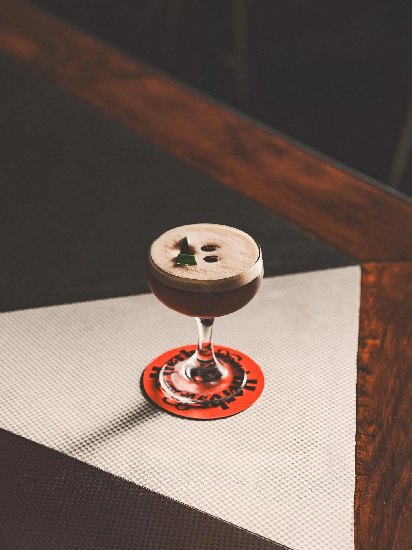The Espresso Martini. A post-work favourite. ☕🍸

Vodka, Vanilla, Espresso, Pandan. 

See you this evening.

#BarHerbs