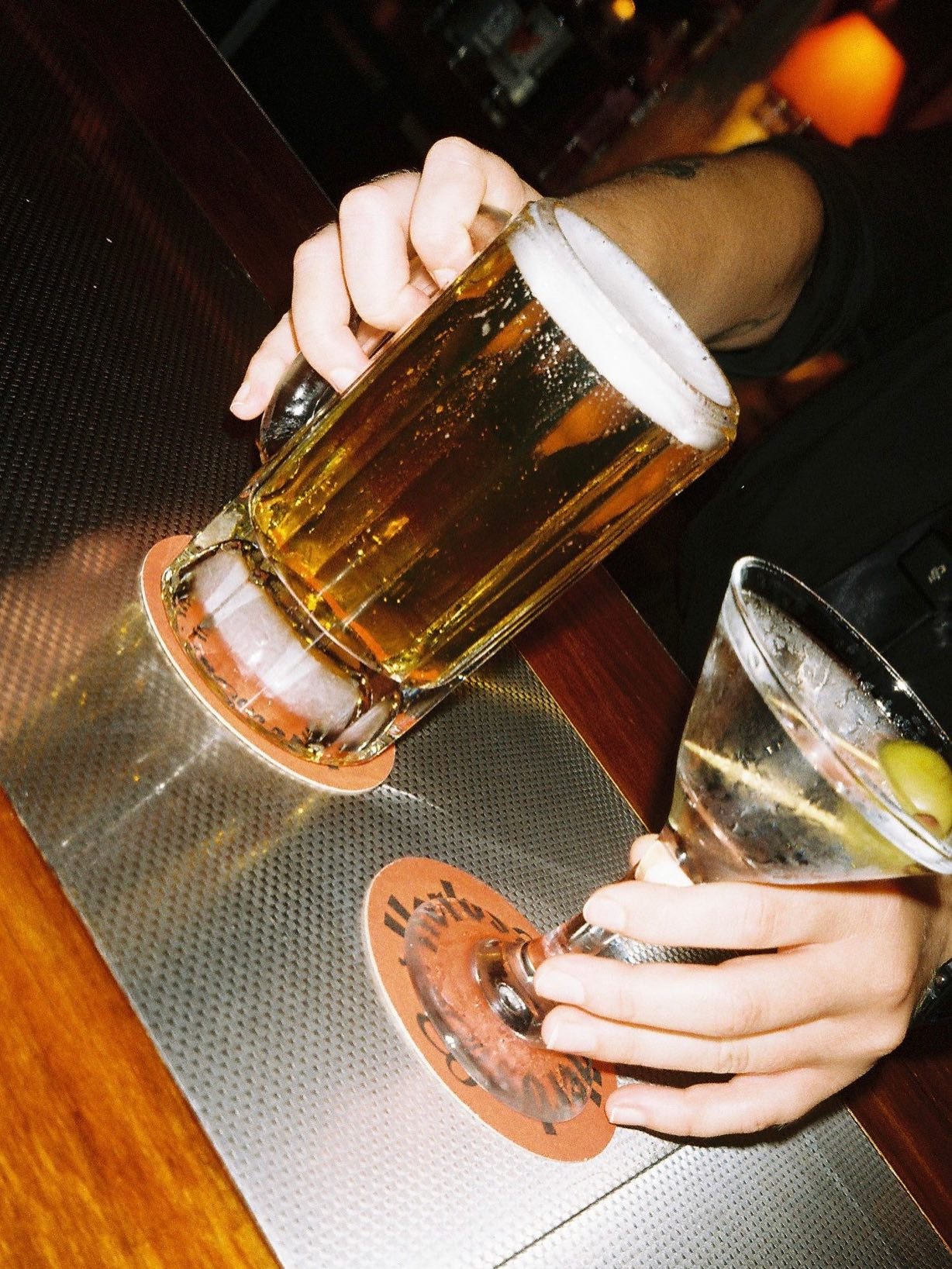 Join us for Happy Hour. $13 Martinis &amp; $7 Tap Beer, daily from 4-6pm. 🧡 

Bar Herbs. Sydney&rsquo;s Underground Martini Bar. 
213 Clarence St. 
4pm-2am. 

#BarHerbs