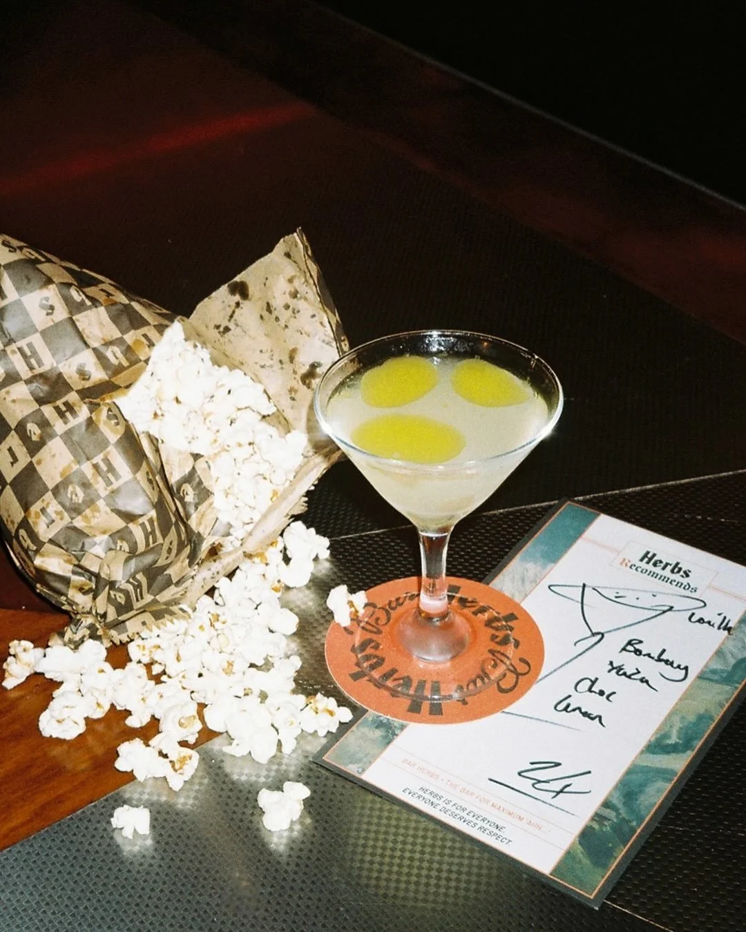 21st Century Martini.

@bombaysapphire, Yuzushu, Creme de Cacao, Lemon, Vanilla EVOO

Loosely based on the 20th Century Cocktail, we&rsquo;ve made it our own through the addition of delicious Yuzu. The synergy of flavours creates the perfect monthly 