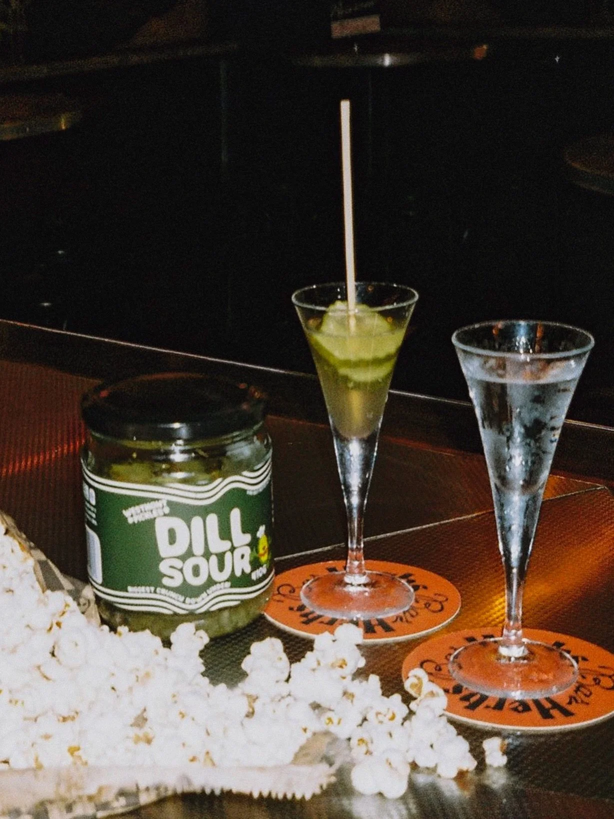 In collaboration with local pickle peddlers, @westmontpickles we are pouring a week-long mini-martini special made with Westmont&rsquo;s house pickle brine, and finished with a skewered pickle garnish. 

Vodka, Dill, Pickle, Brine

Think: New York st