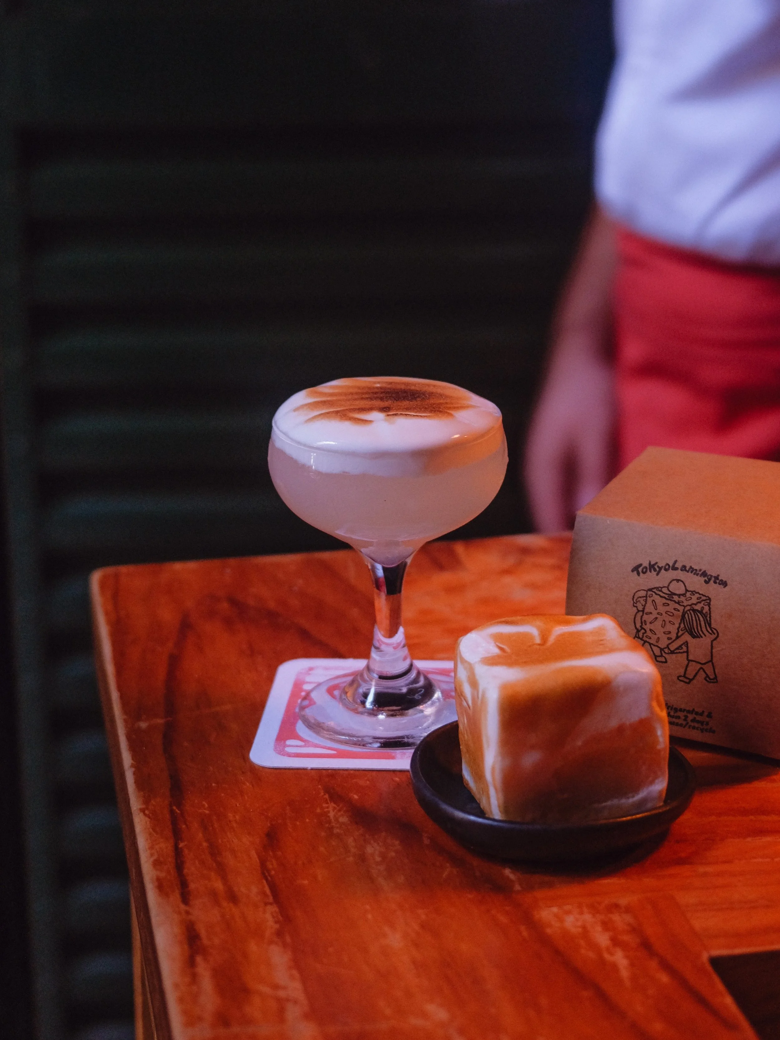 WEEKLY SPECIAL Tokyo Lamington OK!&nbsp;❤️

Tequila, Lime, Yuzu, Burnt Meringue.

We&rsquo;ve collaborated with our much loved Sydney lamington hot spot @tokyolamington. Come in this week to try the most delicious Yuzu Margarita, topped with torched 