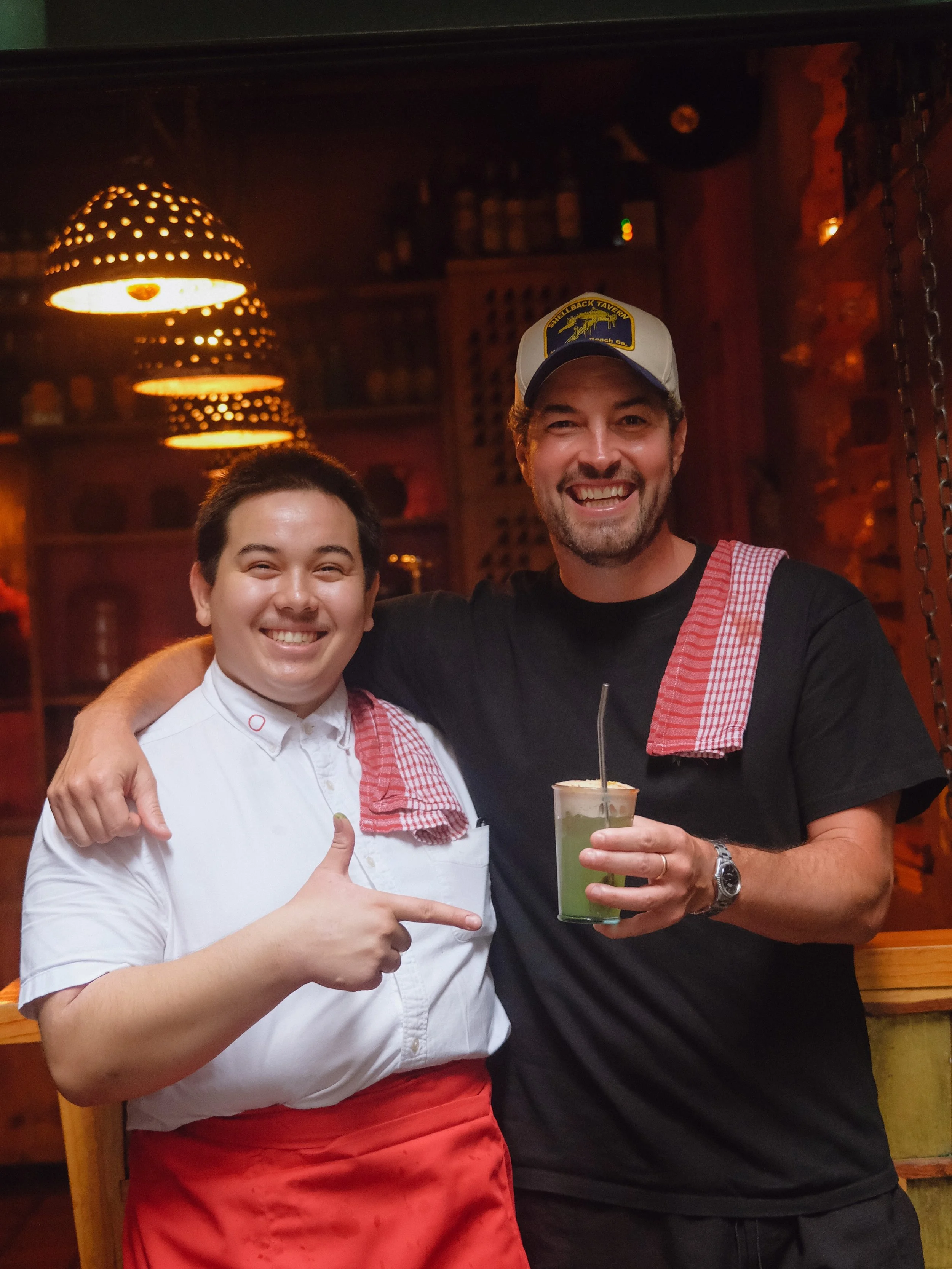 Hayden James OK! ❤️

Whole Lime and Tequila Soda, Lemon Jelly, Angostura Foam, Zest.

We&rsquo;re celebrating one of our original Cantina OK! OGs this week, @haydenjames, with a delicious remix of his childhood favourite lemon, lime and bitters.

We 