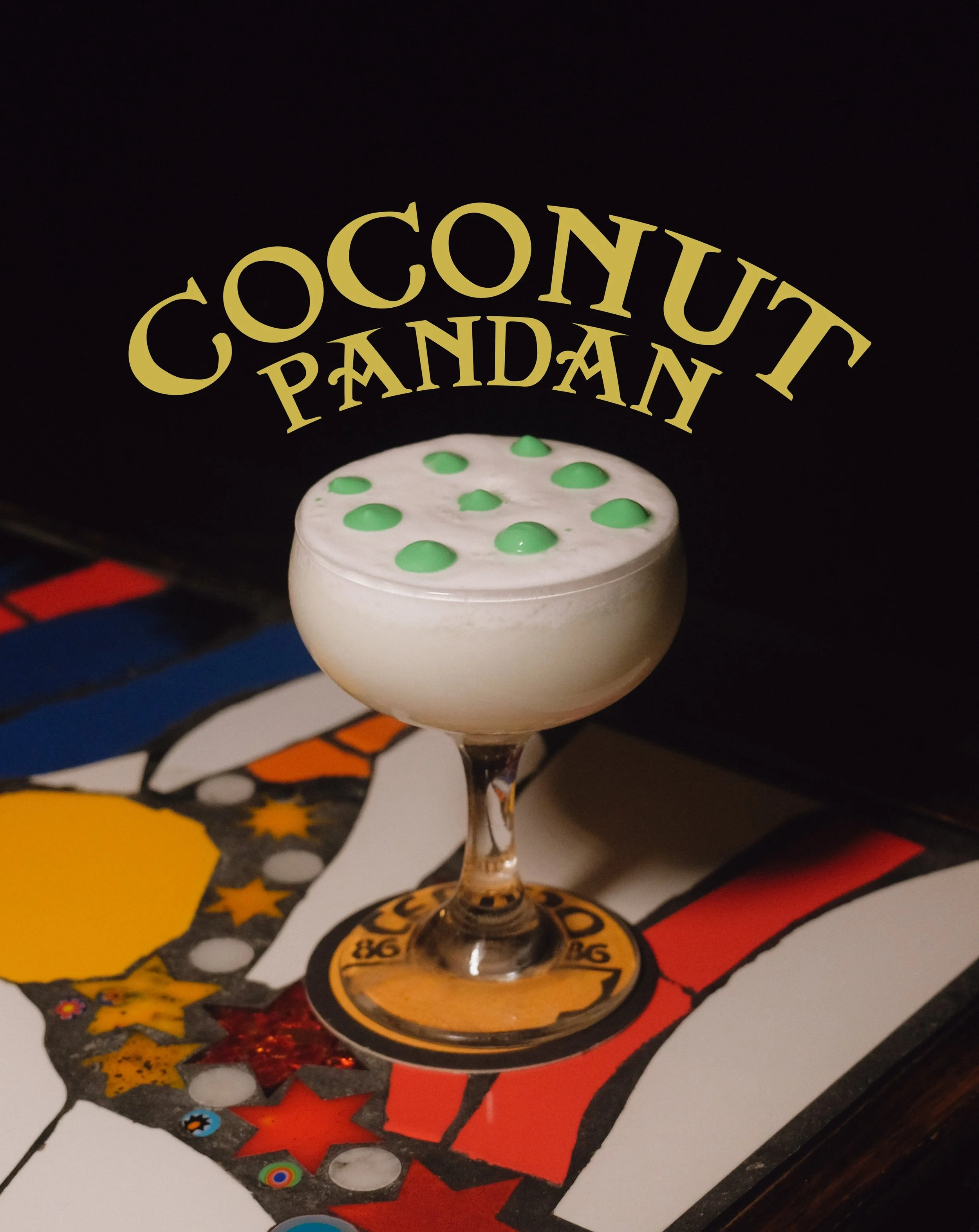 Coconut Pandan Monthly Margarita Especial!

Tequila, Sake, Coconut Milk, Lime, Pandan, Coco Whip.

We have combined creamy coconut, sake, pandan, and tequila to create a margarita that feels like watching the sun set over the Pacific Ocean in Jalisco