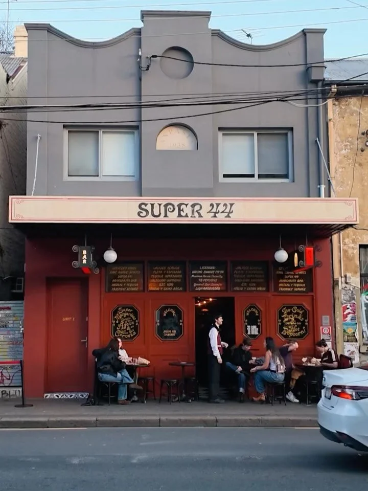 SUPER 44

Thank you so much for choosing to spend your nights with us. We love Enmore Rd and serving you Margaritas ❤️

#Super44