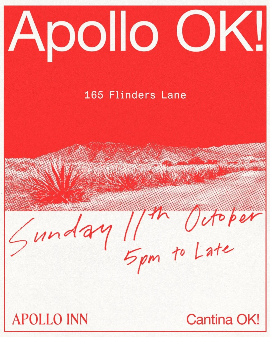 Cantina OK! joins Melbourne’s Apollo Inn for One Night Only!