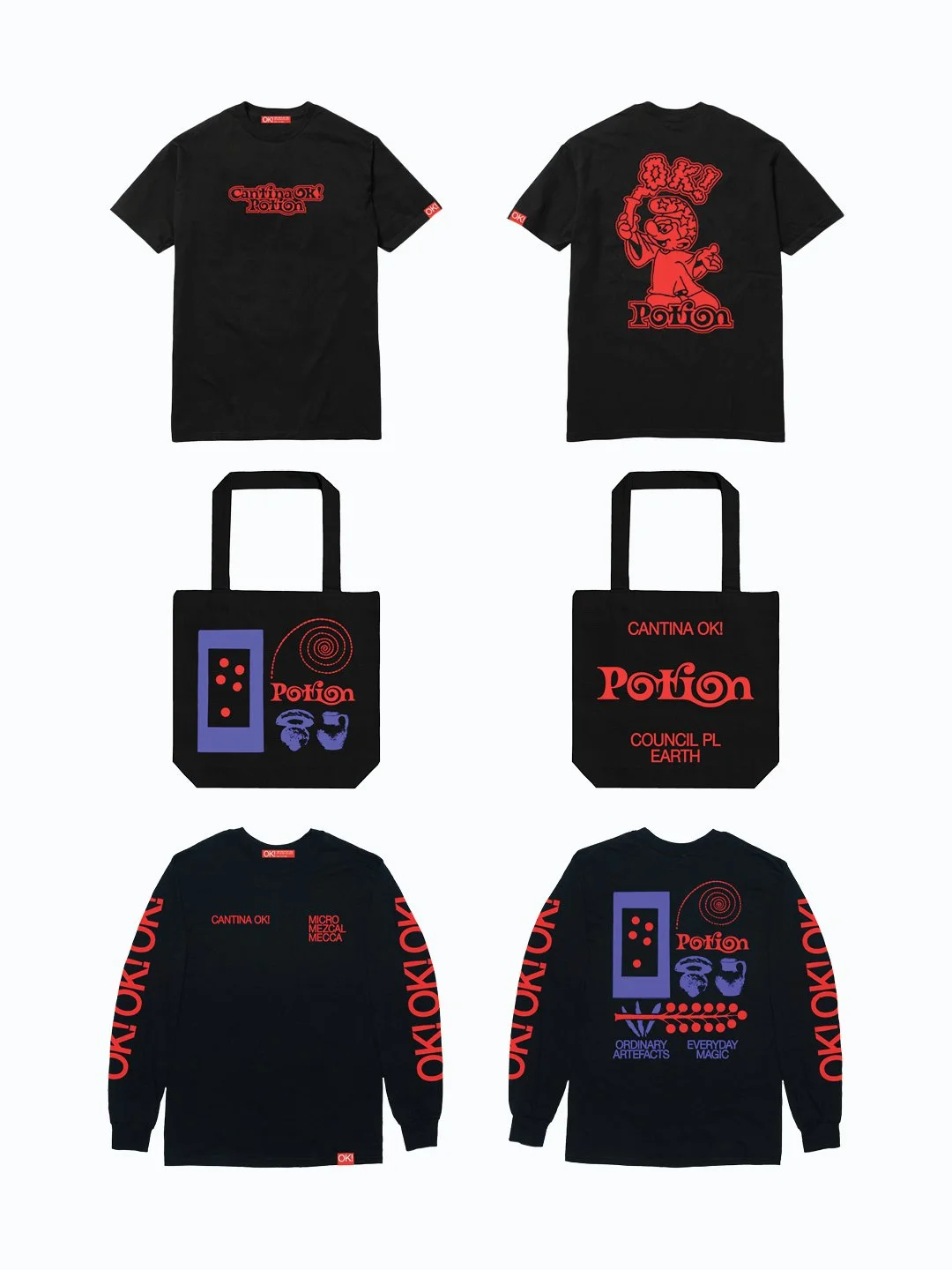 New Merch: Cantina OK! “Potion” Collection