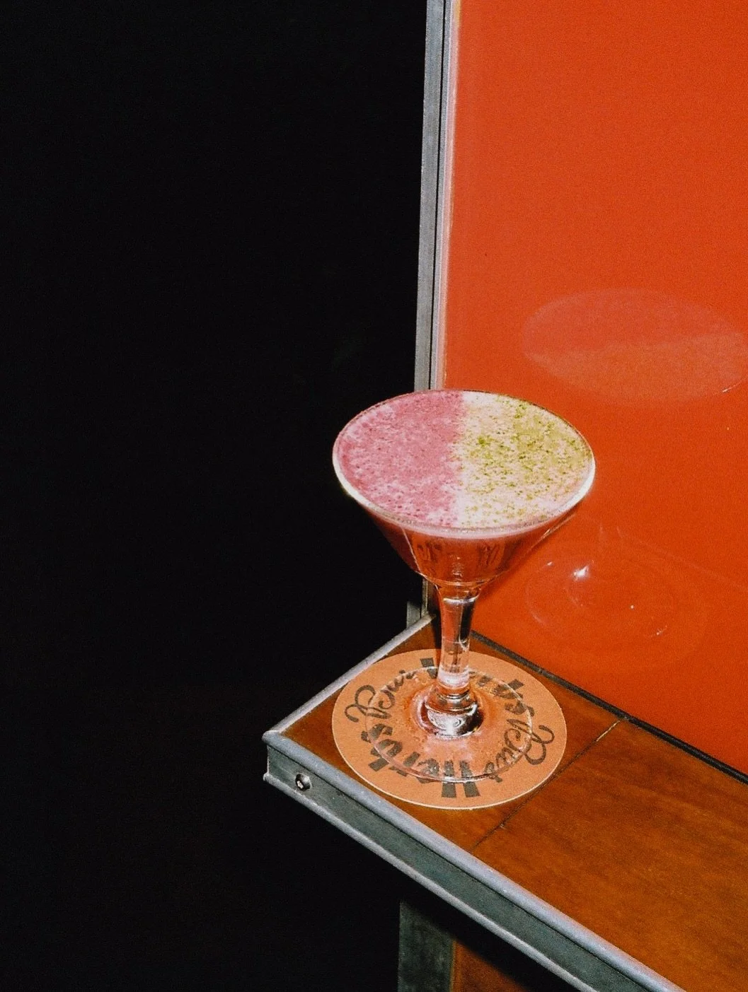 Harmonie Martini. October monthly special.

Bombay Sapphire Gin, Blackberry, Lemon, Whites, Sherbets

Inspired by The Clover Club, it blends berries and gin for a perfectly silky sip. Absolutely delicious.

Only available this month at Bar Herbs!

#B