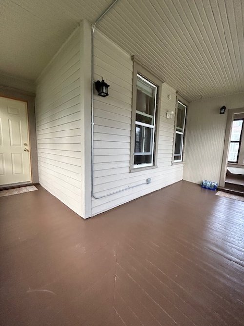 view from front door