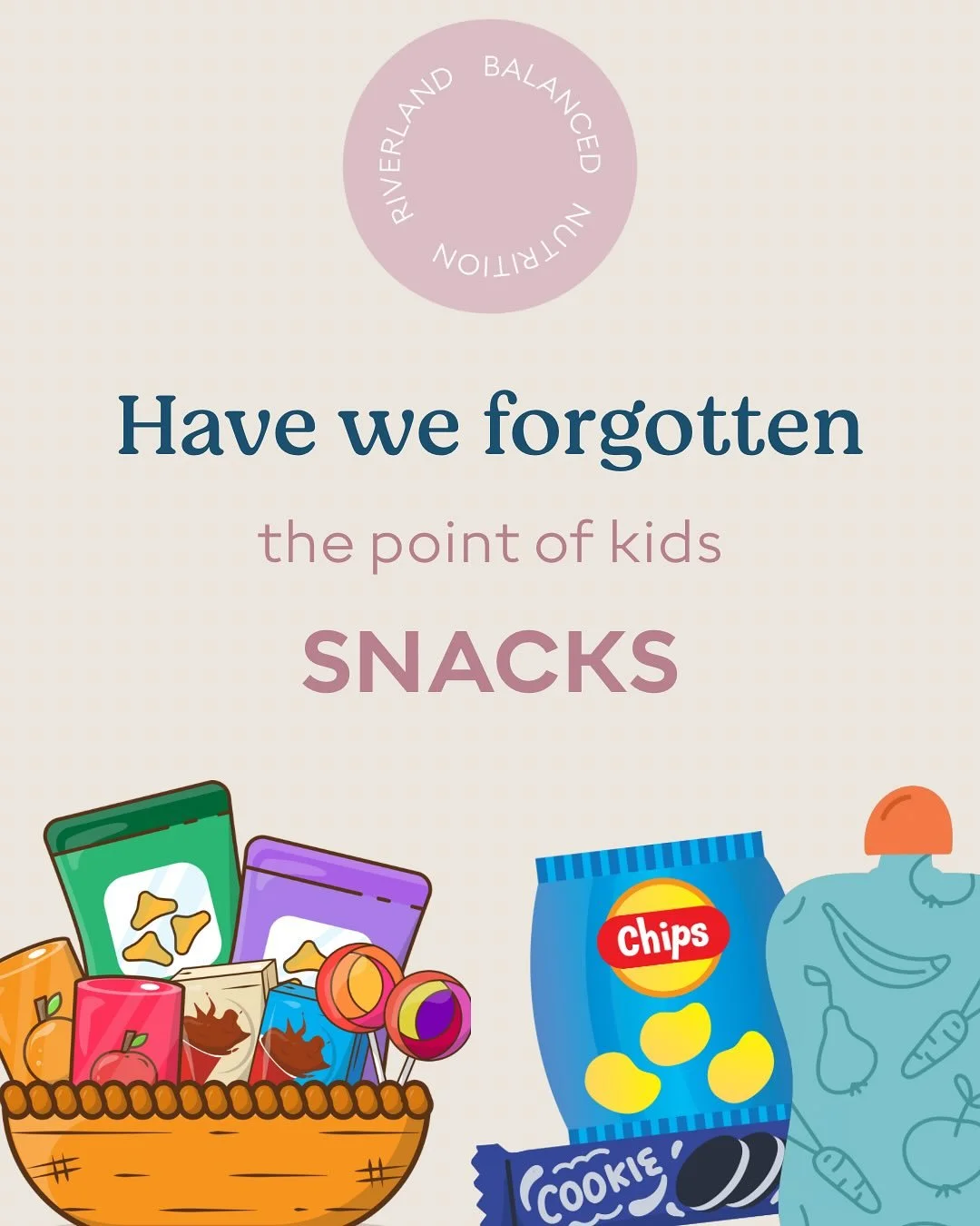 Have we forgotten the point of kids&rsquo; snacks?

Somewhere between yoghurt pouches, puffed air snacks and &ldquo;energy&rdquo; bars, we lost sight of what snacks are actually for.

Snacks were meant to refuel. To give kids long-lasting brain fuel,