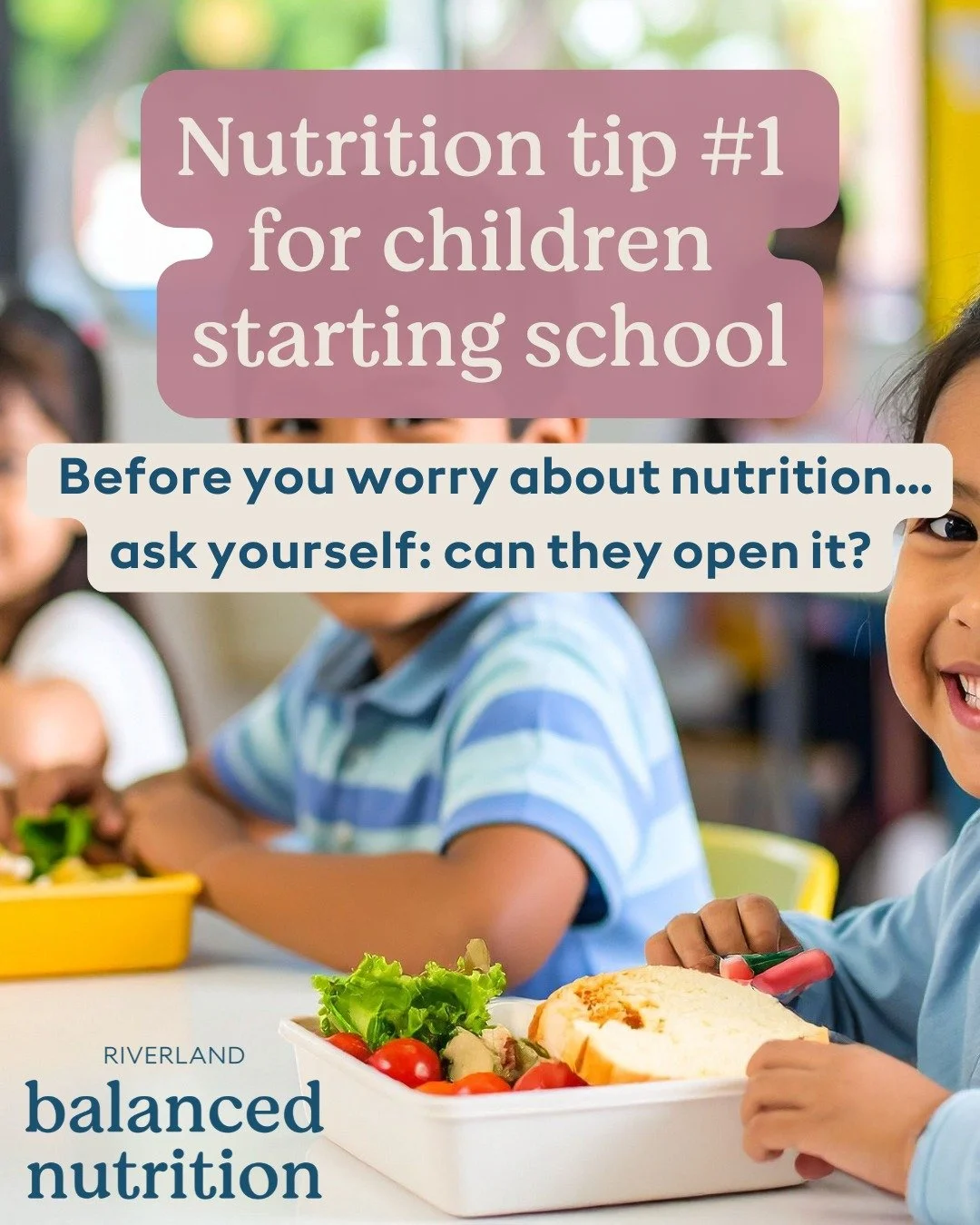 One of the biggest reasons food comes home untouched has nothing to do with fussy eating, nutrition, or your child being &ldquo;distracted&rdquo;.

They literally can&rsquo;t open it.

Lunchboxes, snap-lock lids, yoghurt pouches, muesli bars, stringe