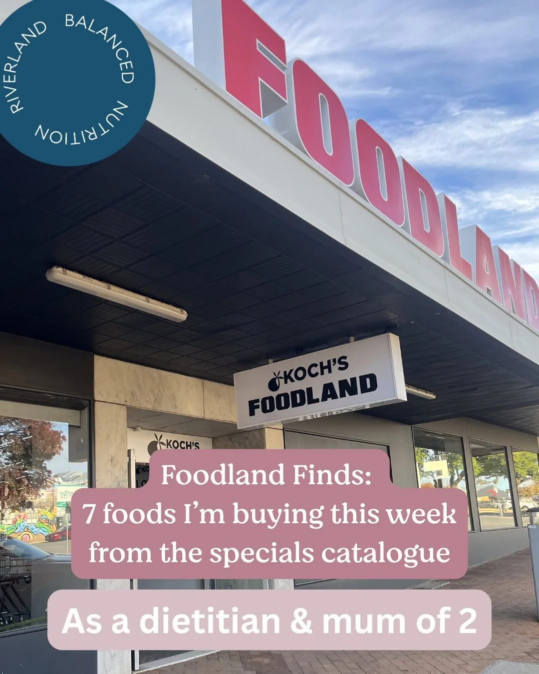 Foodland Finds 🛒

A new regular series where I share some of my favourite specials from the Foodland catalogue, new products or foods I love &mdash; as a dietitian and mum of two. 

These are products I genuinely buy, feed my family, and recommend t