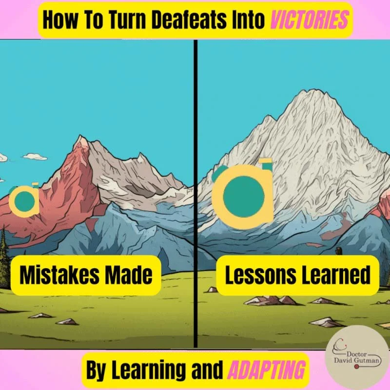 How to Turn Defeats Into Victories by Learning and Adapting