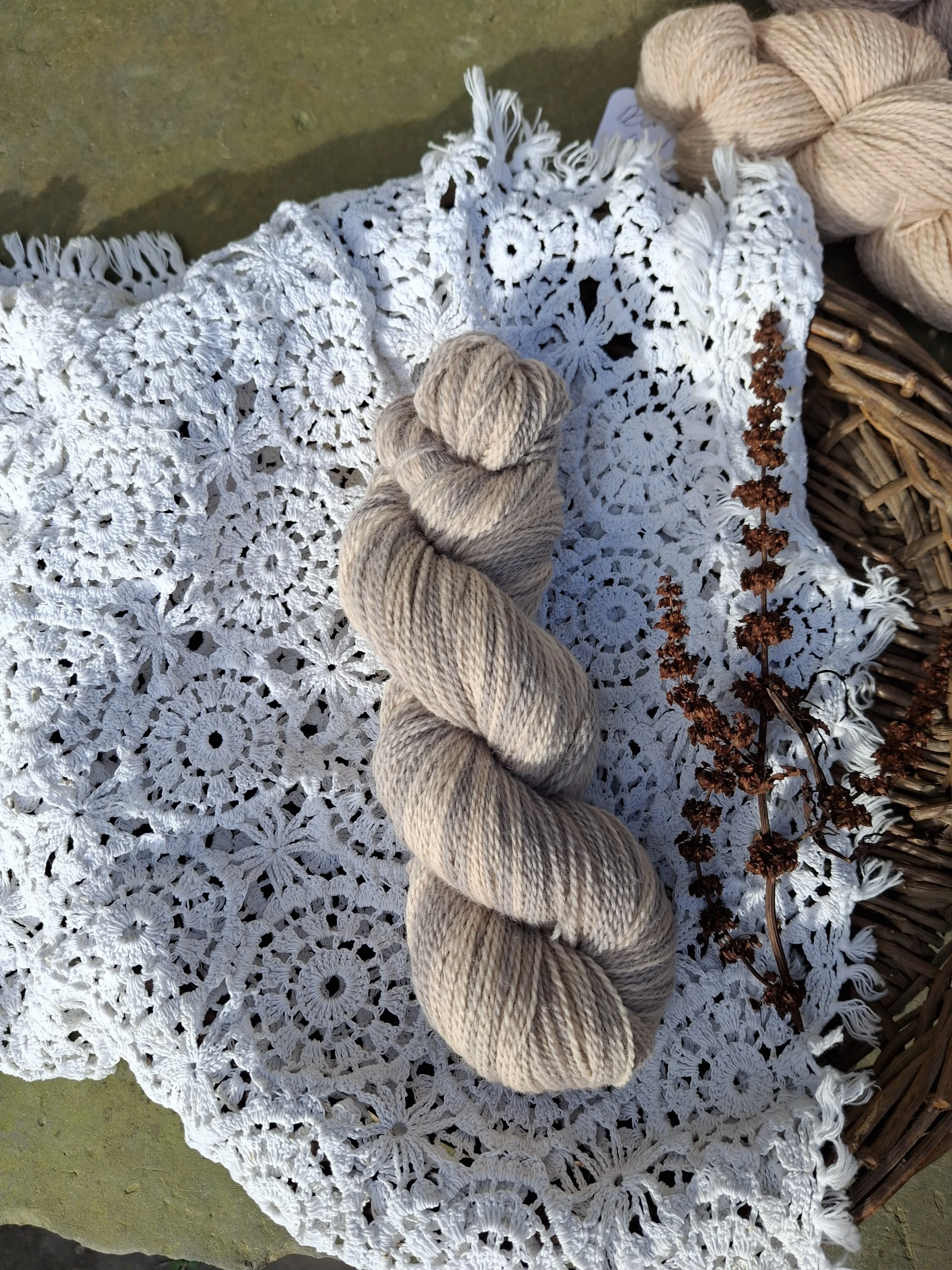 Dochen, variegated, 100% Corridale 4 ply, 100g pure wool