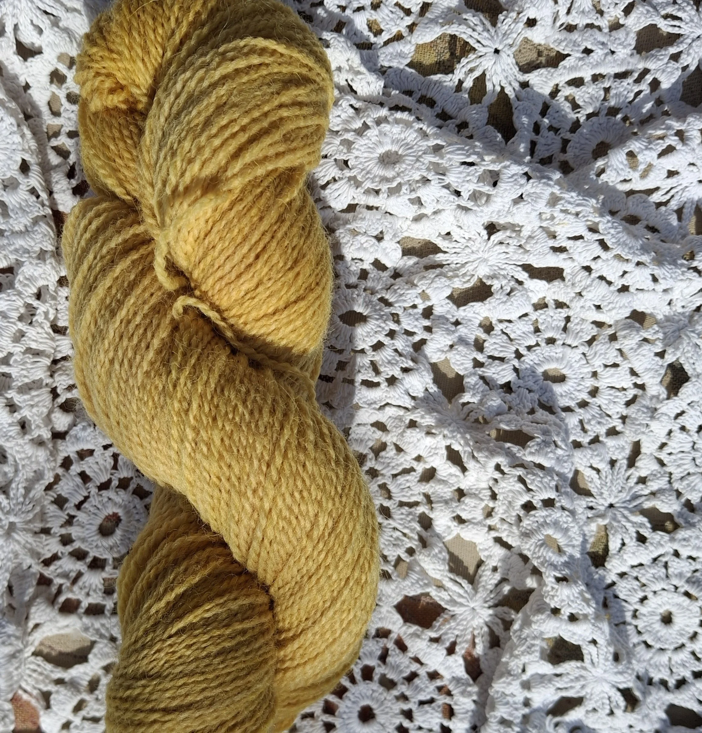 Sunset at Brodgar (4) 100% Jacob 4 ply, 100g pure wool.