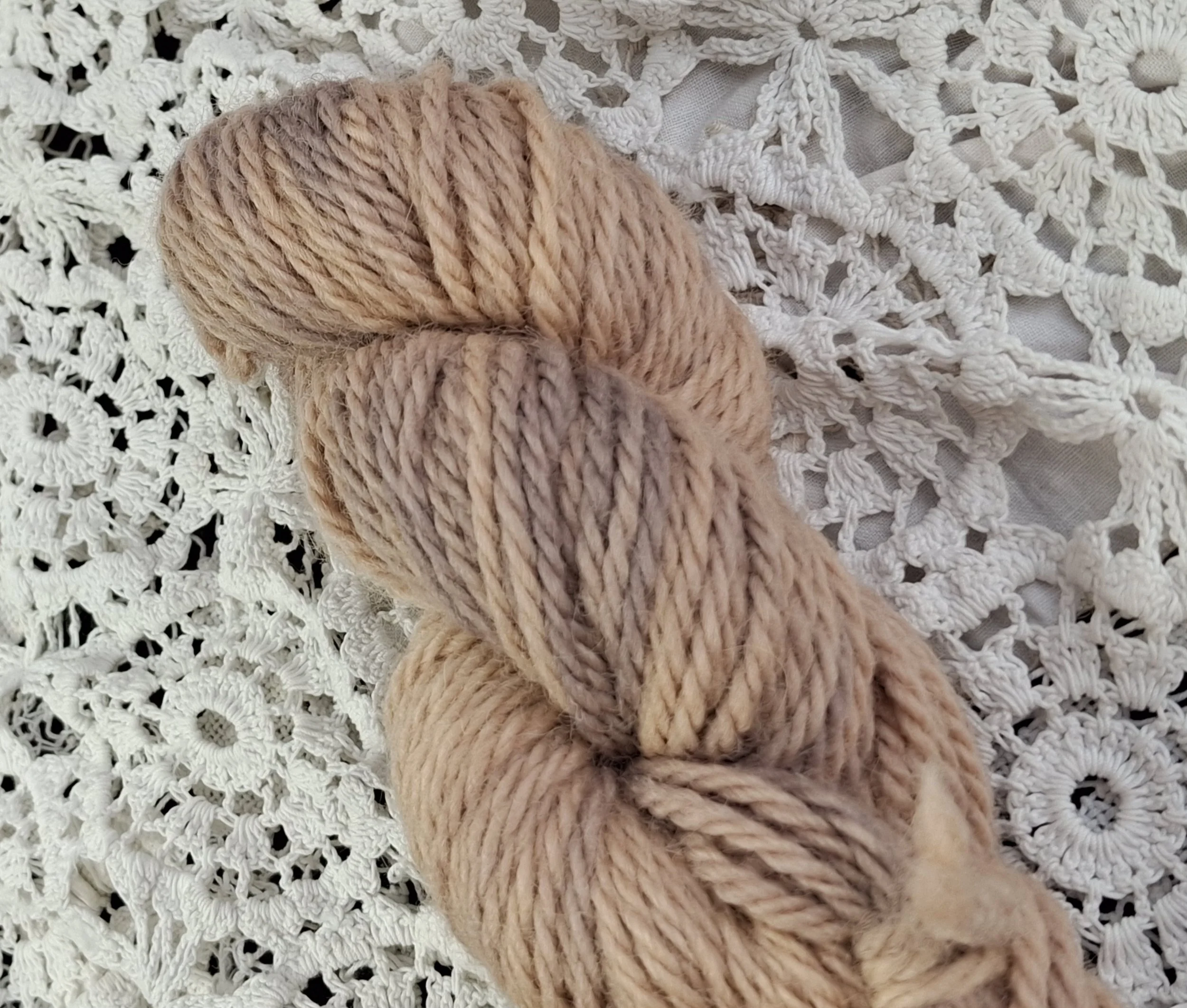 Evie, 100% Cheviot 3 ply chunky, 100g pure wool