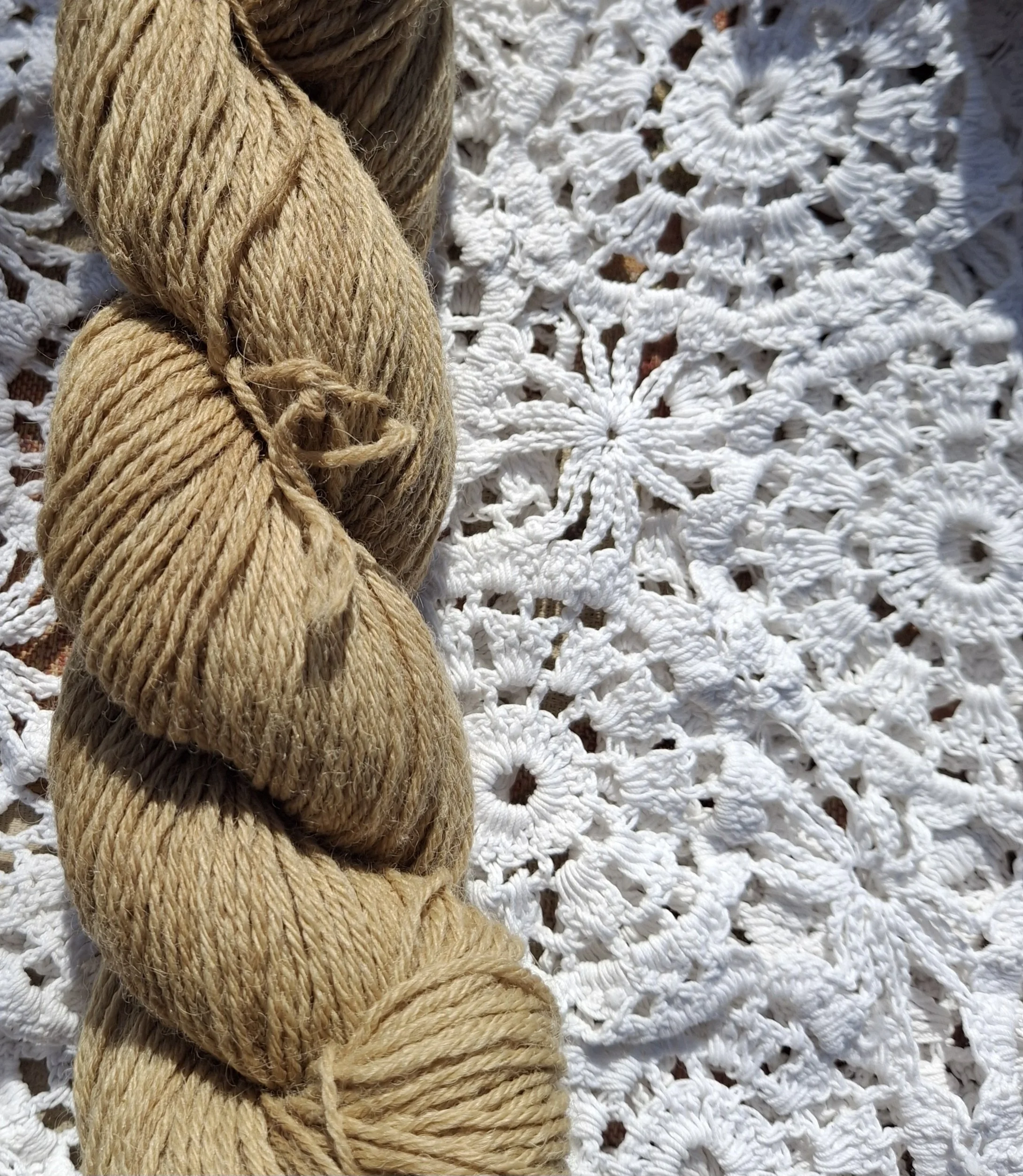 Sage (10) 4 ply, 50g, 40% BLUE FACED LEICESTER WOOL / 40% SHETLAND WOOL / 20% TUSSAH SILK