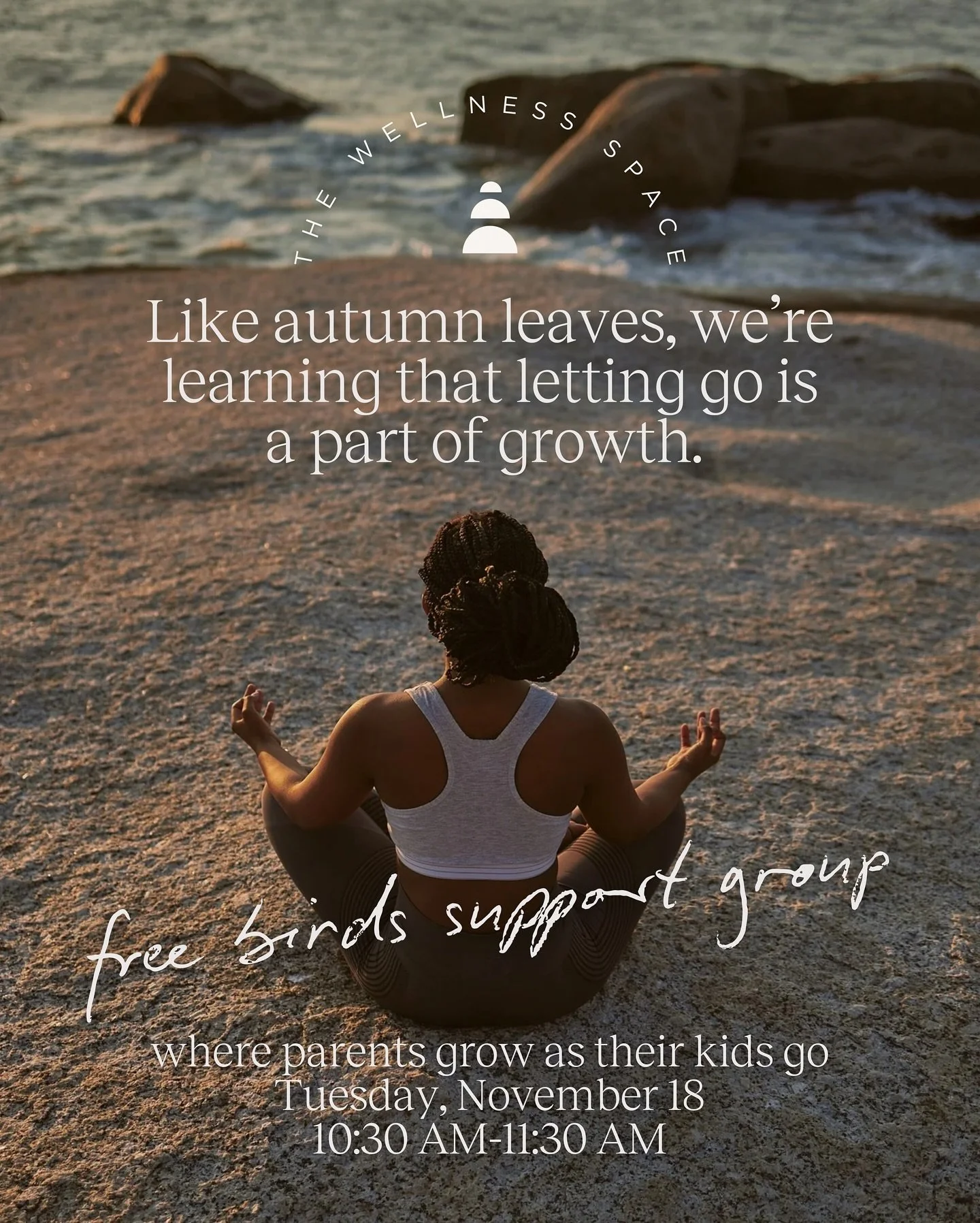 Free Birds November Theme: Boundaries, Freedom, and Trust. Letting Go Without Losing Connection 🕊️ 

Where parents grow as their kids go.

We&rsquo;ll reflect on:
&bull; what healthy boundaries look like in changing family dynamics
&bull; how to tru