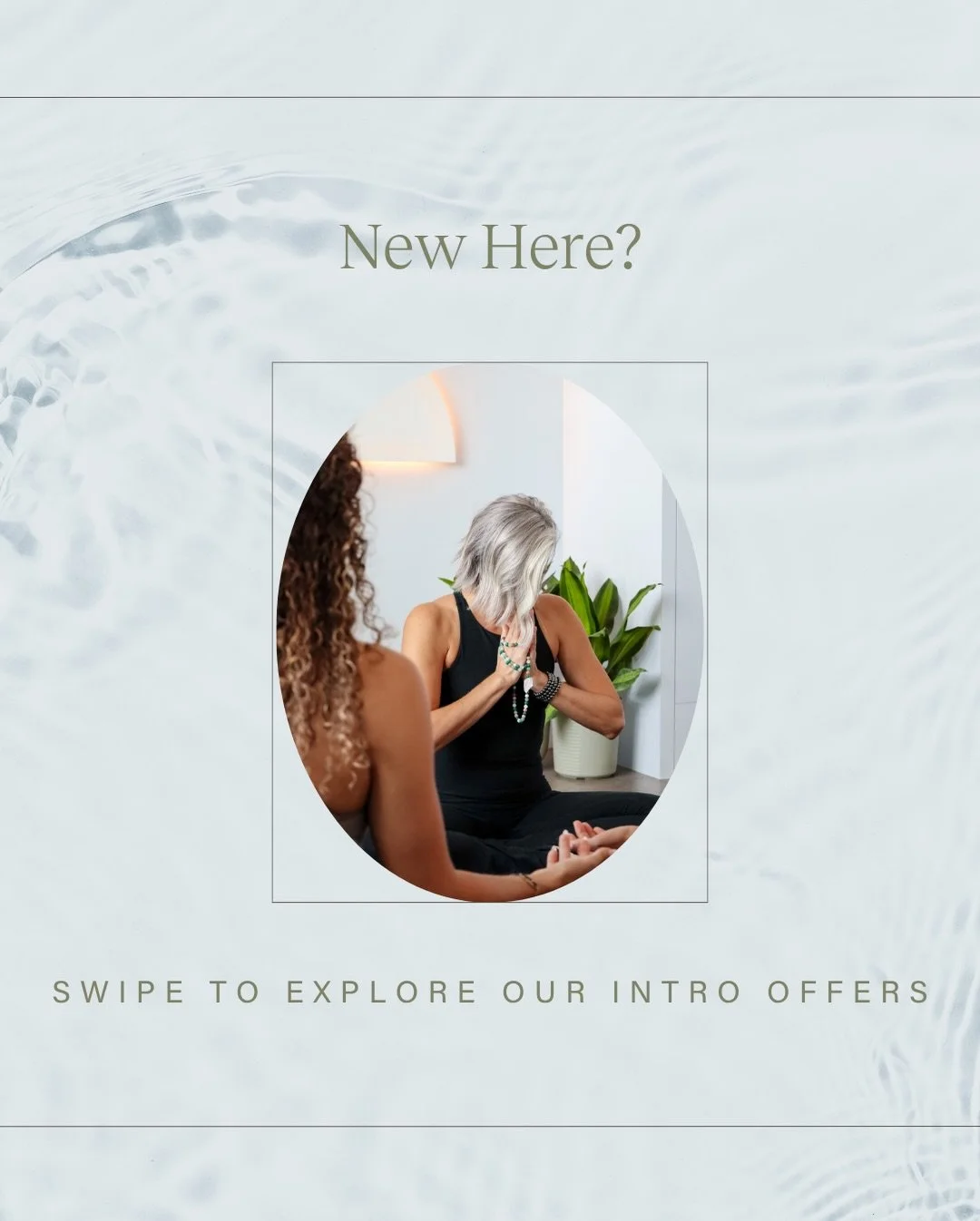 New here? Let&rsquo;s get you settled. ✨

Here are a few ways to begin your journey at The Wellness Space:

&bull; First class FREE with code FIRSTCLASS
&bull; Week of Wellness: unlimited classes for 7 days + a free red light session
&bull; Monthly o