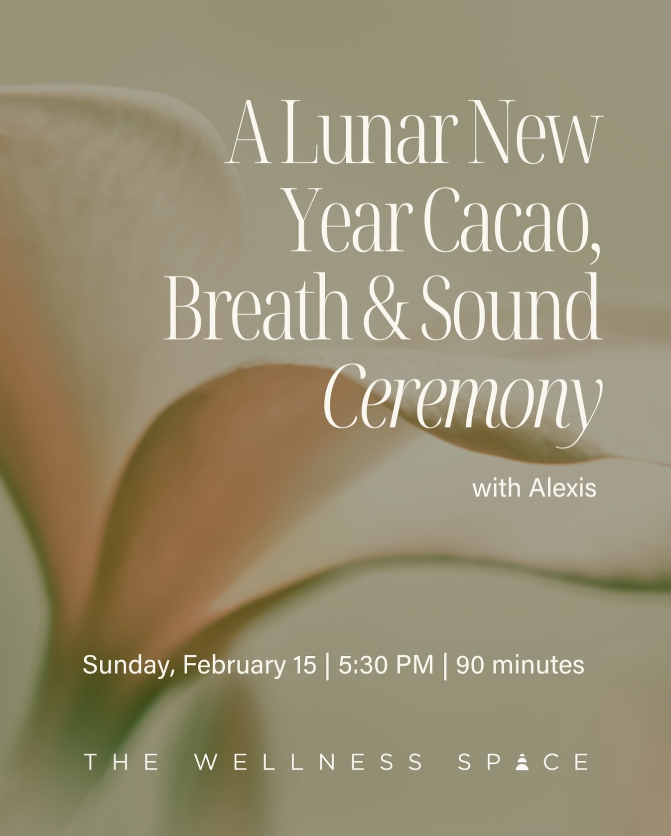 Step into the Lunar New Year with a warm, intimate cacao, breath, and sound ceremony with Alexis.

Together, we&rsquo;ll gently release what has completed and welcome the heart-led momentum of the Fire Horse. Awakening clarity, courage, and trust thr
