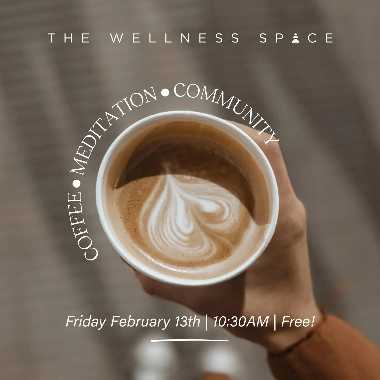 FREE monthly community coffee morning this week! Please RSVP via our website ☕️🤍